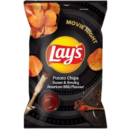 Lays Sweet Smokey American BBQ 20X105G dimarkcash&carry