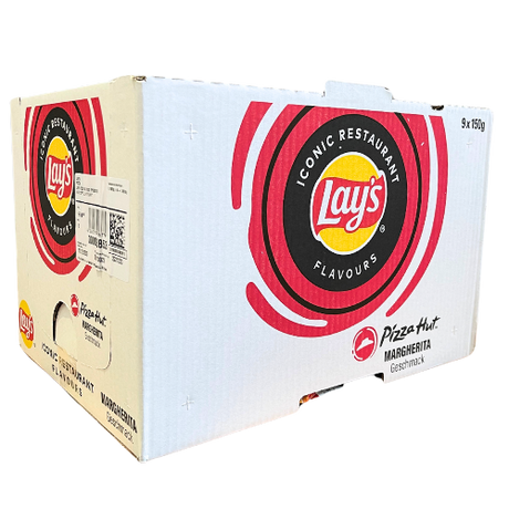 Lays Pizza Hut Margarita (9Box) 9X150G dimarkcash&carry