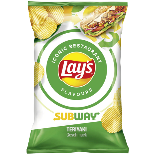 Lays Subway Teriyaki (9BOX) 9X150G dimarkcash&carry