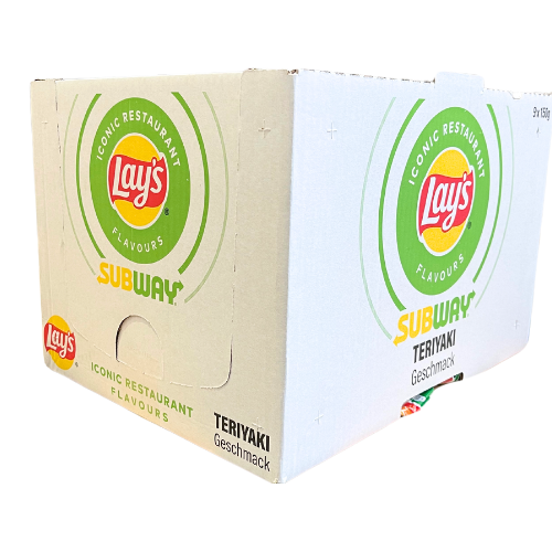 Lays Subway Teriyaki (9BOX) 9X150G dimarkcash&carry