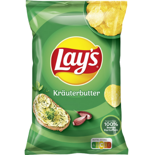 Lays Butter & Herb Krauterbutter (9Box) 9X150G dimarkcash&carry