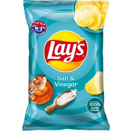 Lays Salt & Vinegar (9Box) 9X150G dimarkcash&carry