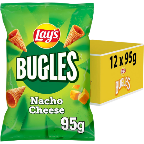 Lays Bugles Nacho Cheese 12X95G dimarkcash&carry