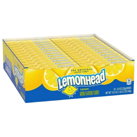 Lemonheads Small Box 24X23G (0.8Oz)