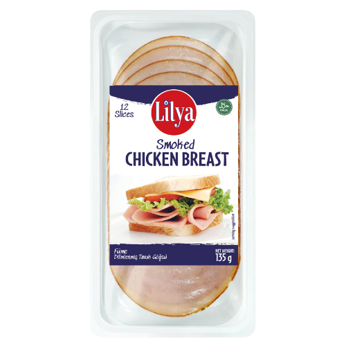Lilya Sliced Chicken Breast Smoked 12x135g dimarkcash&carry
