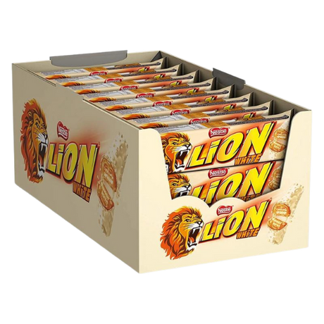 Lion White Chocolate Bar 40X42G dimarkcash&carry