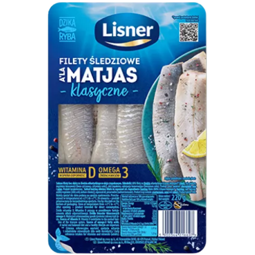 Lisner Herring Fillets A'La Matjas 220G dimarkcash&carry