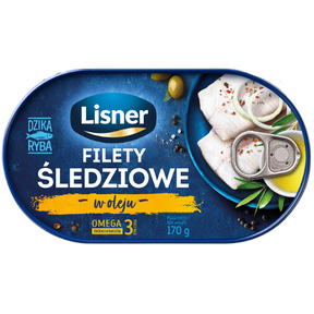 Lisner Herring Fillet In Oil 12X170G dimarkcash&carry