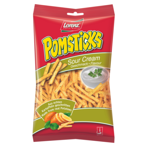 Lorenz Pomsticks Sour Cream 14X85G