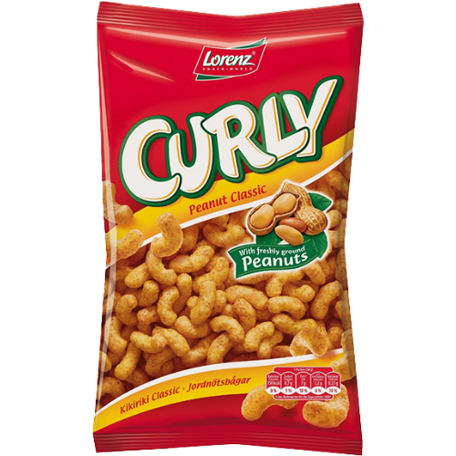 Lorenz Curly Peanuts 14X120G