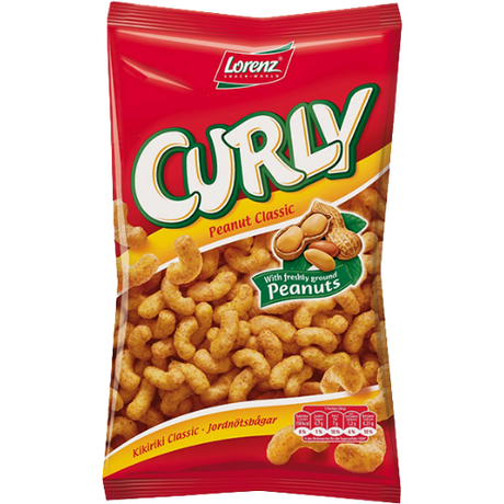 Lorenz Curly Peanuts 14X120G