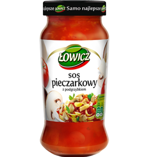 Lowicz Mushroom Sauce 6X520G/Jar