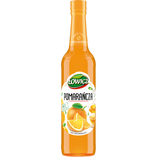 Lowicz Orange Syrup 6X400Ml