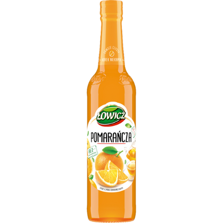 Lowicz Orange Syrup 6X400Ml