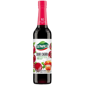 Lowicz Sour Cherry Syrup 6X400Ml