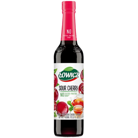 Lowicz Sour Cherry Syrup 6X400Ml