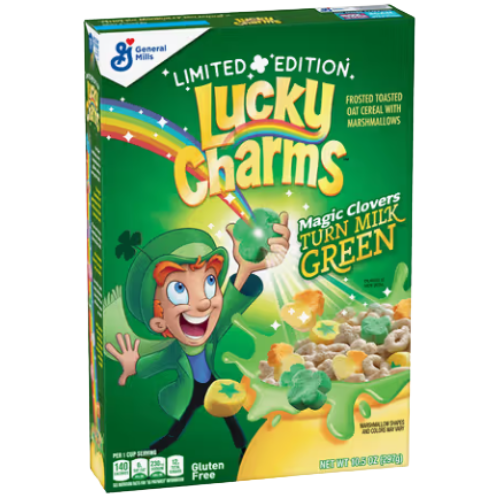 Lucky  Charms Magic  Clovers  Cereal  12X309G dimarkcash&carry