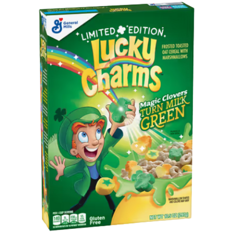 Lucky  Charms Magic  Clovers  Cereal  12X309G dimarkcash&carry