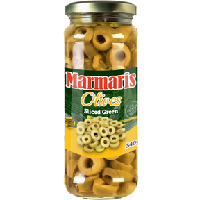 Marmaris Sliced Green Olives 12X340G P.M 1.69