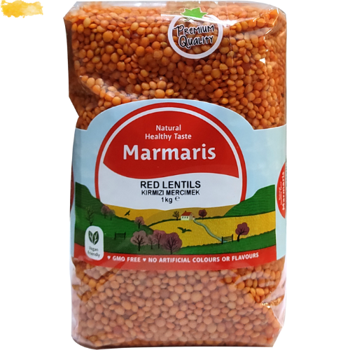 Marmaris Red Lentils 6X1Kg