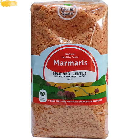 Marmaris Red Lentils Split 6X1Kg