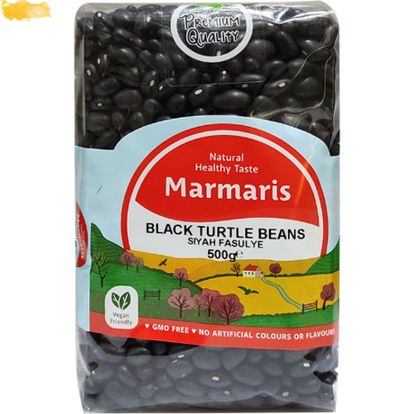 Marmaris Black Turtle Beans 6X500G
