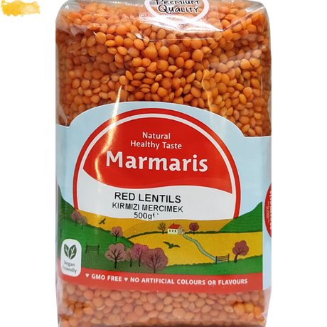 Marmaris Red Lentils 6X500G