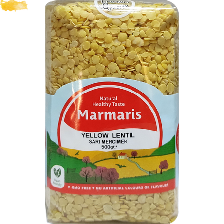 Marmaris Yellow Lentils Split 6X500G