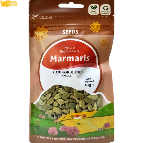 Marmaris Cardamon Pods Green 10X40Gr