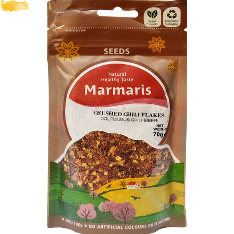 Marmaris Crushed Chilli Flakes 10X70Gr