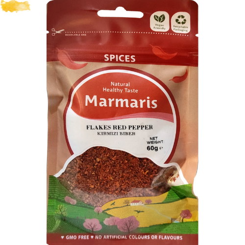 Marmaris Flakes Red Pepper 10X60Gr