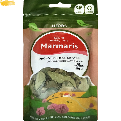 Marmaris Organic Currry Leaves 10X15Gr