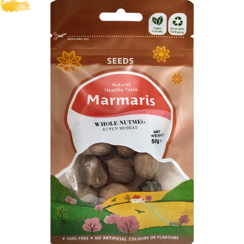 Marmaris Nutmeg Whole 10X50Gr