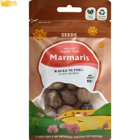 Marmaris Nutmeg Whole 10X50Gr