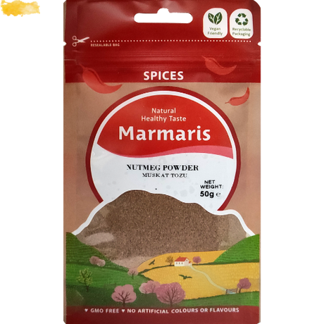 Marmaris Nutmeg Powder 10X50Gr