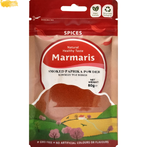 Marmaris Paprika Smoked Powder 10X80Gr