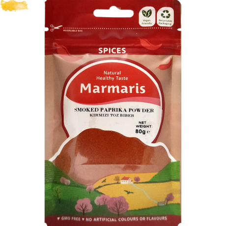 Marmaris Paprika Smoked Powder 10X80Gr