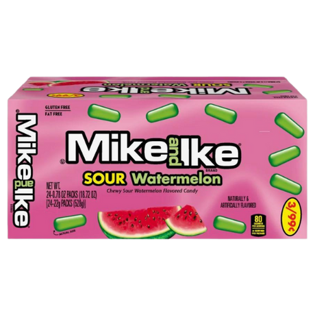 Mike & Ike Watermelon Blast 24X22G (Small) dimarkcash&carry