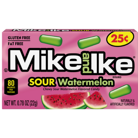 Mike & Ike Watermelon Blast 24X22G (Small) dimarkcash&carry