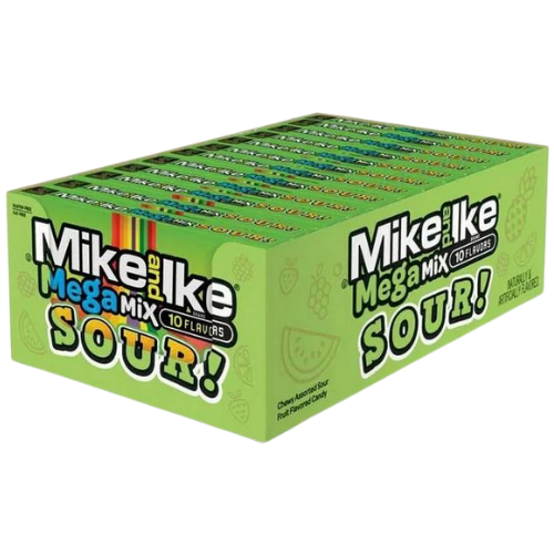 Mike & Ike Theater Mega Mix Sour 12X141G (Big) dimarkcash&carry