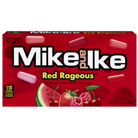 Mike & Ike Theater Red Rageous 12X120G (Big) dimarkcash&carry