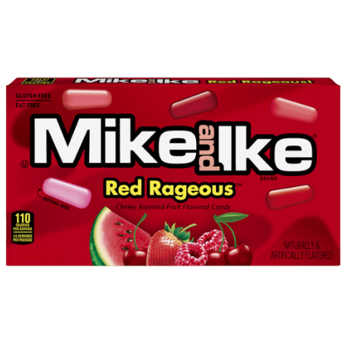 Mike & Ike Theater Red Rageous 12X120G (Big) dimarkcash&carry