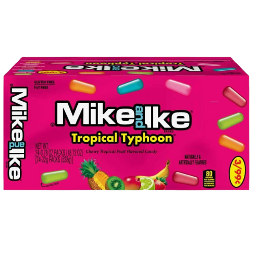 Mike & Ike Tropical Typhoon 24X22G (Small) dimarkcash&carry