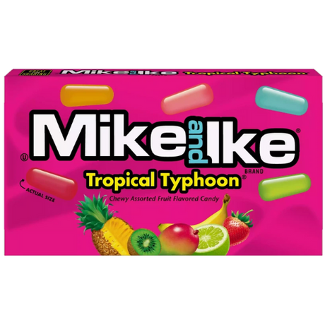 Mike & Ike Theater Tropical Typhoon 12x120g (big) dimarkcash&carry