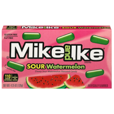 Mike & Ike Theater Sour Watermelon 12x120g (BIG) dimarkcash&carry