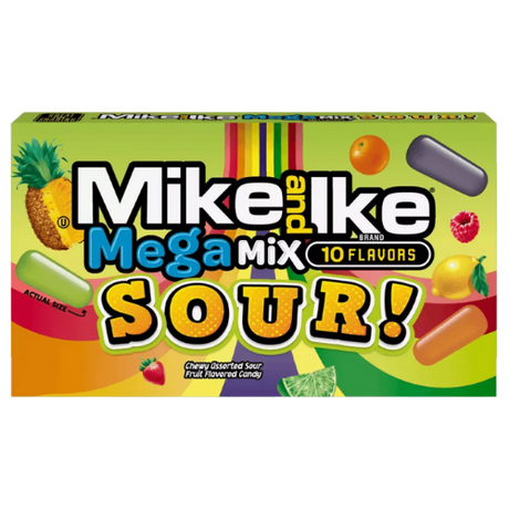 Mike & Ike Theater Mega Mix Sour 12x120g (BIG) dimarkcash&carry