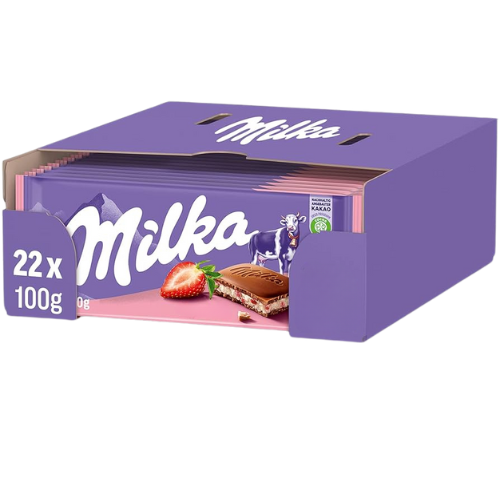 Milka Strawberry * 22X100G dimarkcash&carry