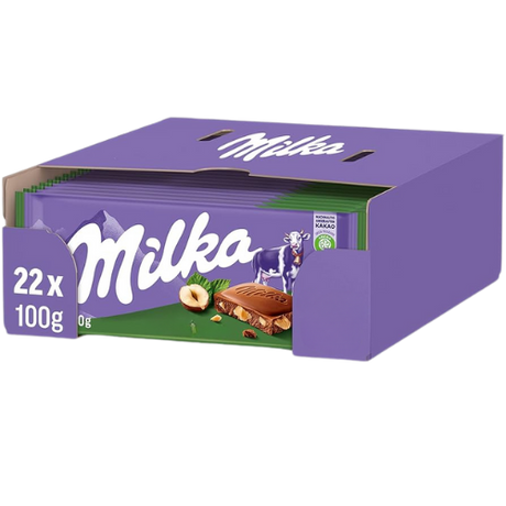 Milka Hazelnuts * 22X100G dimarkcash&carry