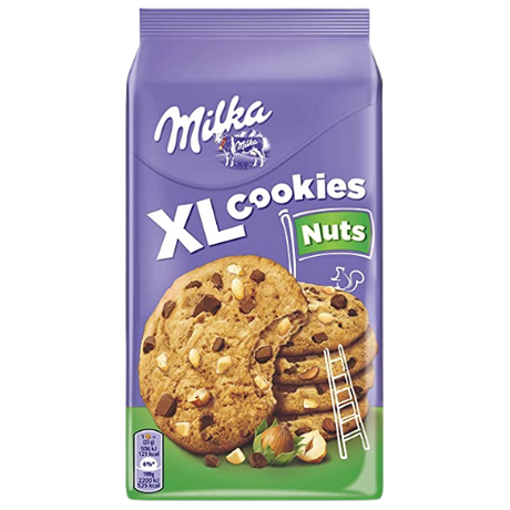 Milka Xl Cookies Hazelnut 10X184G dimarkcash&carry