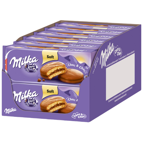 Milka Choc&Choc Soft Sandwich 12X150G dimarkcash&carry